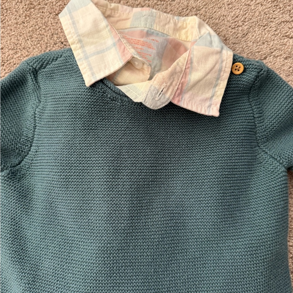 Cat& Jack button down & 2 sweaters - Picture 9 of 16